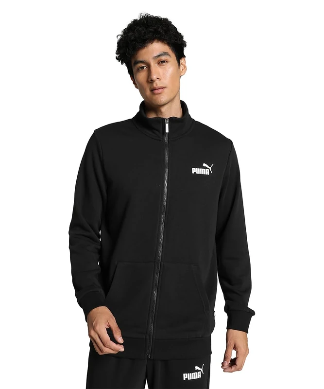 PUMA Men's Ess Track Jacket Tr 1731021031, Puma Black, XXL UK