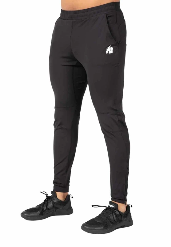 Gorilla Wear Men's Hamilton Hybrid Pants Sweatpants, Schwarz, 4XL - Image 1