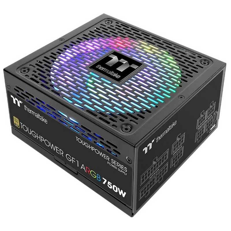 Thermaltake Toughpower GF2 ARGB 750W TT Premium Edition PC Power Supply PS-TPD-0750F3FAGE-2 Black