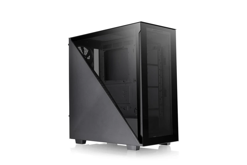 Thermaltake Divider 300 TG ATX-Midi-Tower | PC-Gehäuse | Tempered Glass | Schwarz, CA-1S2-00M1WN-00