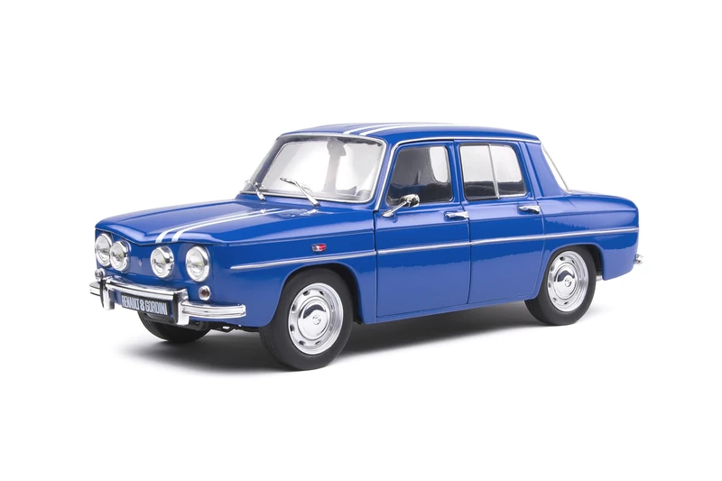 MODELLINO IN SCALA COMPATIBILE CON RENAULT 8 GORDINI 1300 1967 BLUE 1:18 SOLIDO SL1803604