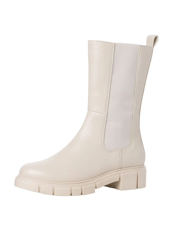 MARCO TOZZI Women's 2-25410-41 Chelsea, Beige (Cream), 7.5 - Image 1