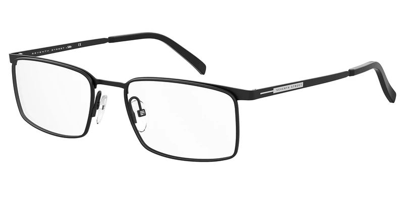 Seventh Street 7a 073 003/19 MATT BLACK Eyewear Men's Steel, Standard, 55
