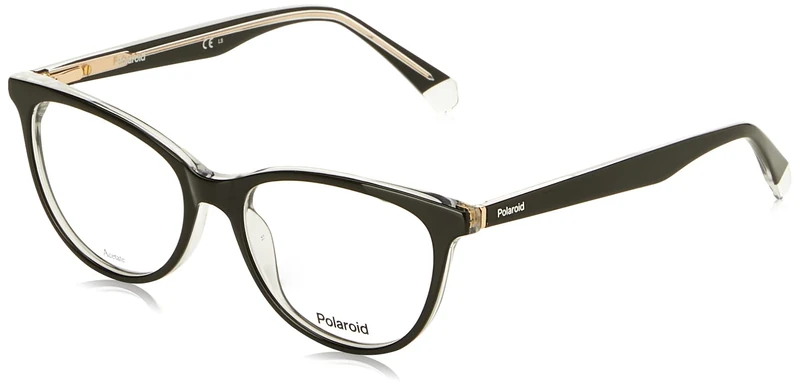 Polaroid Pld D395 7C5/16 BLACK CRYSTL Eyewear Women's Acetate, Standard, 52