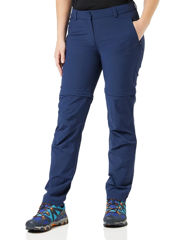 Schöffel Women's Ascona Zip Off Pants, Dress Blues, 18