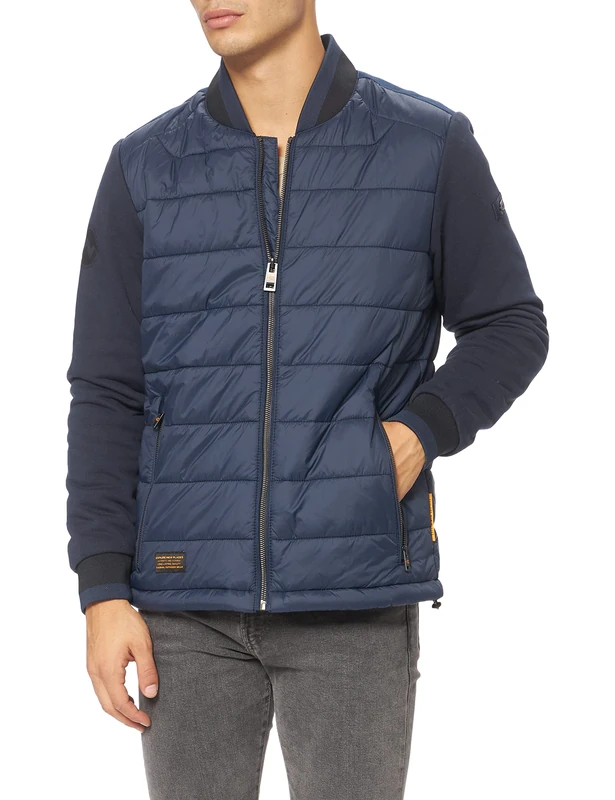 camel active Men's 4301306e52 Jacket, darkblue, 50