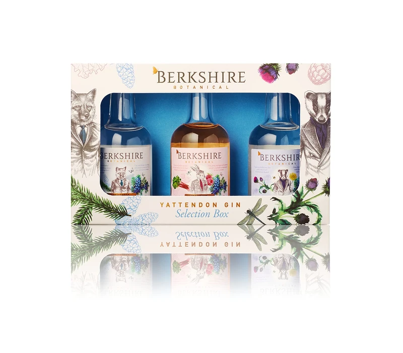 Berkshire Botanical 3 x 5cl Gin Gift Pack