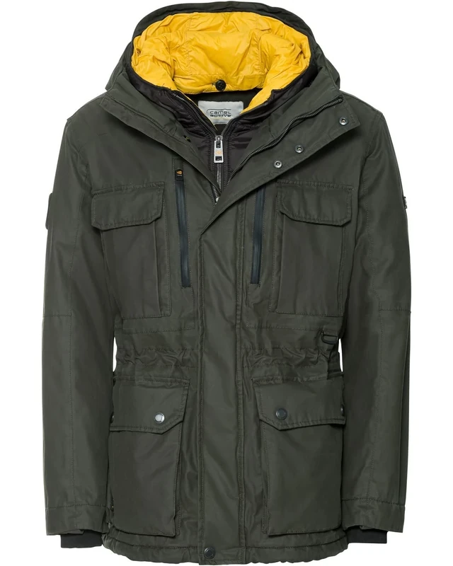 camel active Men's Jacket, dunkelgrün, 28