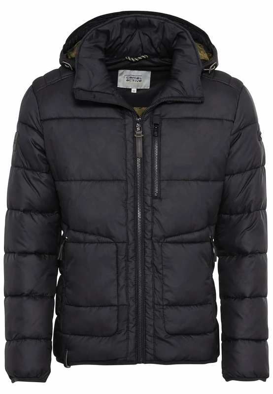 camel active Men's 430970/6e43 Jacket, Navy, 28