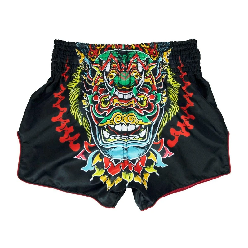 Fairtex Slim Cut Muay Thai Boxing Shorts - BS1912 (Kabuki, X-Large)