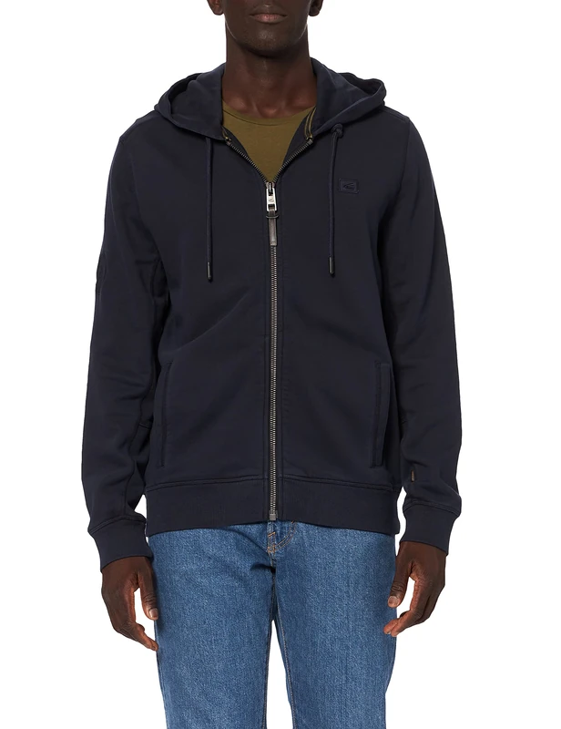 camel active Men's 4093066F06 Sweatshirt, Night Blue, S