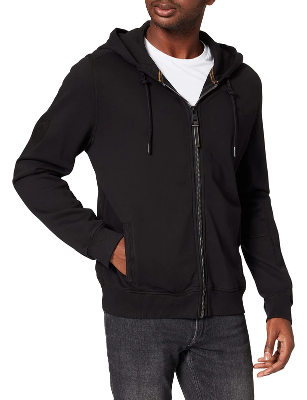 camel active Men's 4093066f06 Sweatshirt, Asphalt, S