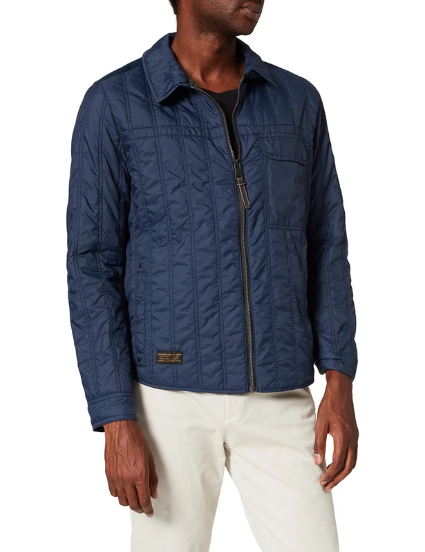 camel active Men's 4301706U99 Jacket, Navy, 0-3 Months - Image 1
