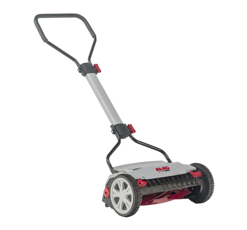 AL-KO Razor Cut 38.1 HM premium Manual Helical Cutting Lawnmower.Work 38 cm Ideal 250mq., Grey, 113866
