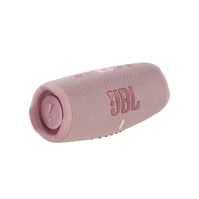 JBL Charge 5 Portable Bluetooth Speaker with Deep Bass, IP67 Waterproof and Dustproof, 20 Hours of Playtime, Built-In Powerbank, Pink