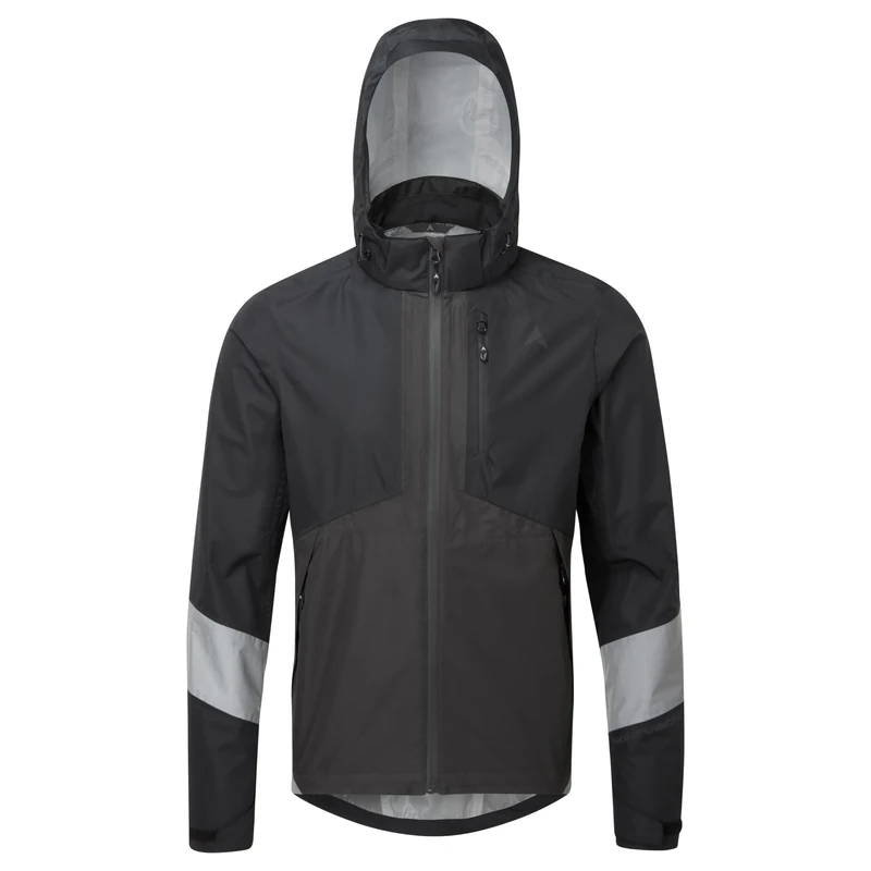 Altura Mens Typhoon Waterproof Reflective Cycling Jacket - Black - Large