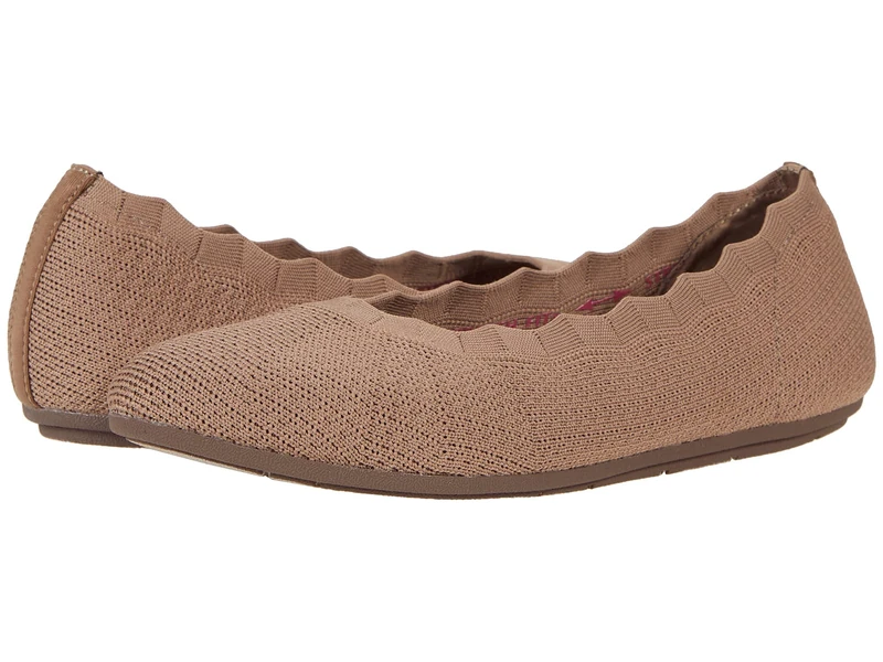 Skechers Women's Cleo 2.0-Hechizo de Amor Loafer Flat, Mocha, 6 UK