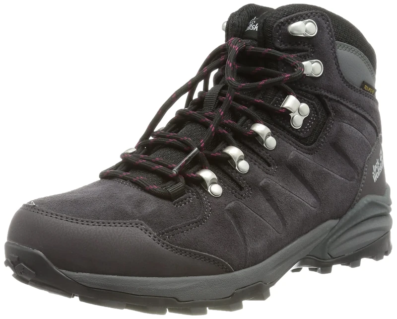 Jack Wolfskin Men's Refugio Texapore Mid M Walking Shoe, Dark Steel Purple, 40 EU