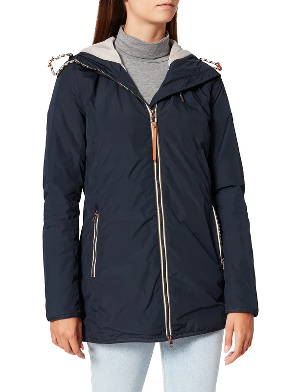 camel active Women's 320020/6r26 Jacket, Night Blue, XS/S