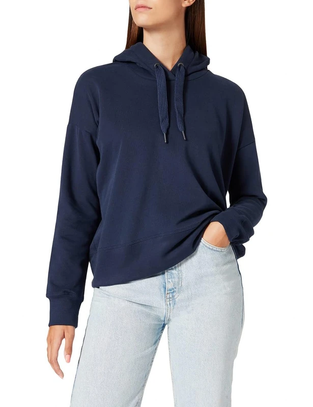 camel active Women's 309301/6f54 Hooded Sweatshirt, Dark Navy, S