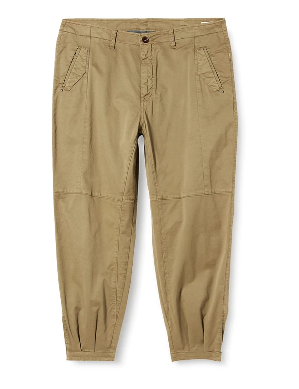 camel active Women's 3771306f26 Pants, Khaki, 33W x 32L