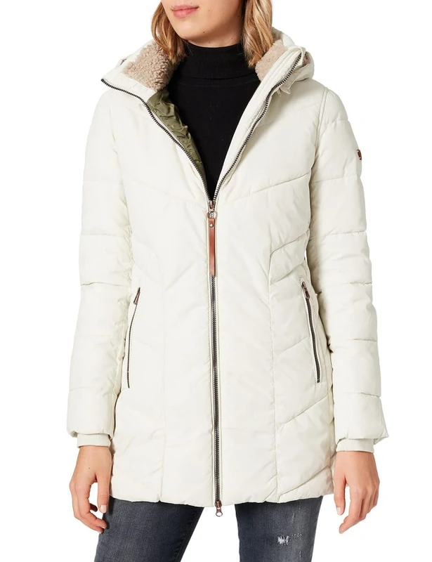 camel active Women's Coat, off-white, XS/S - Image 1