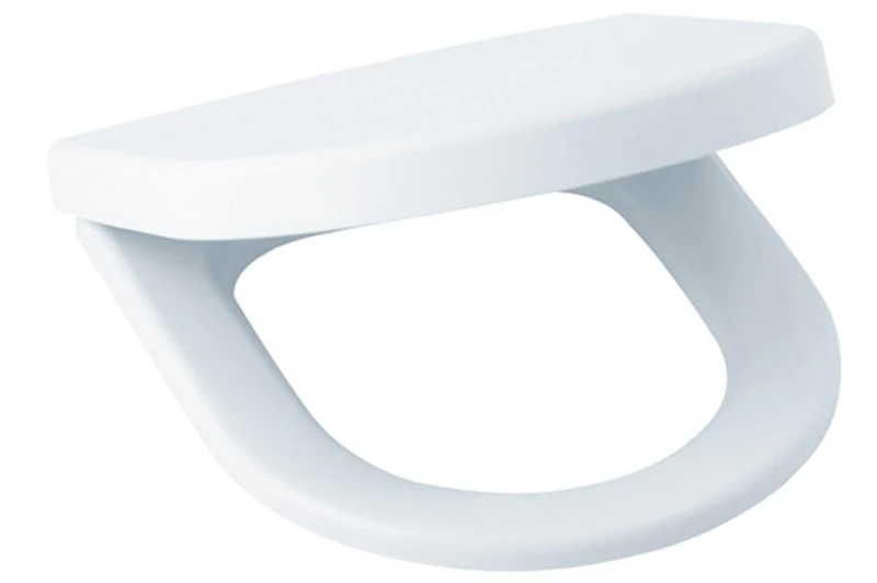 Gala Blue Collection Fixed Toilet Seat, 36 x 46 x 4 cm, White (5148501)