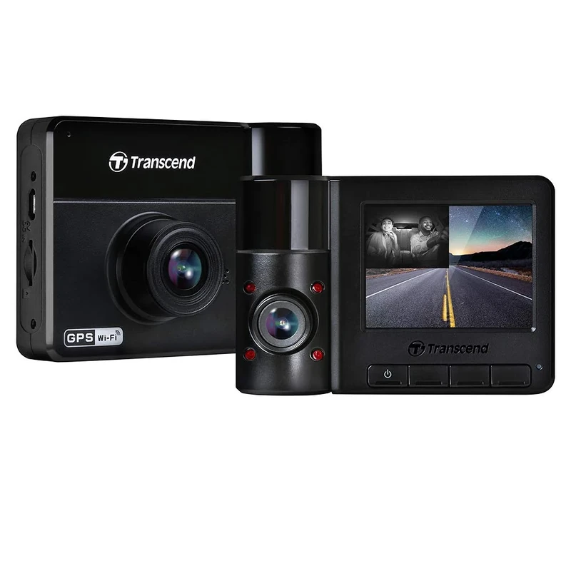Transcend DrivePro 550B 64GB Full HD Dual Lens Dash Cam