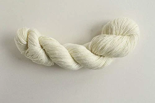 Bamboo Silk Sock Undyed Yarn, 1kg (10 x 100g Hanks)