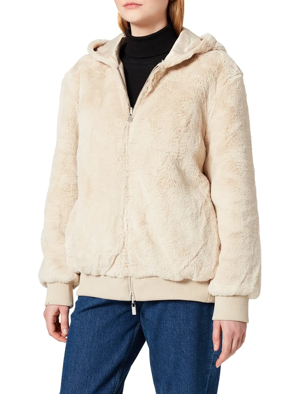 HUGO Women's Felinessa-1 Jacket, Light beige271, XL