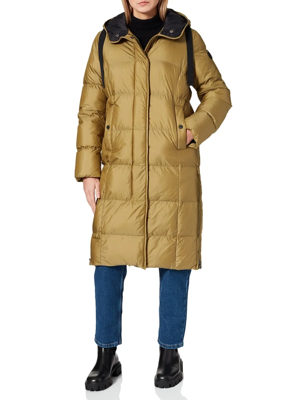 Bugatti Women's 860500-81210 Coat, Olive, 22