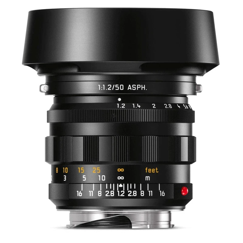 Leica Noctilux-M 50mm f/1.2 Aspherical Lens (Black)