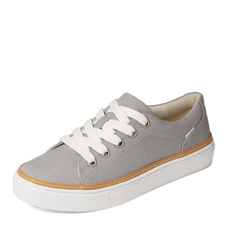 TOMS Women's 10016395 Sneaker, Drizzle Grey Canvas, 8 UK