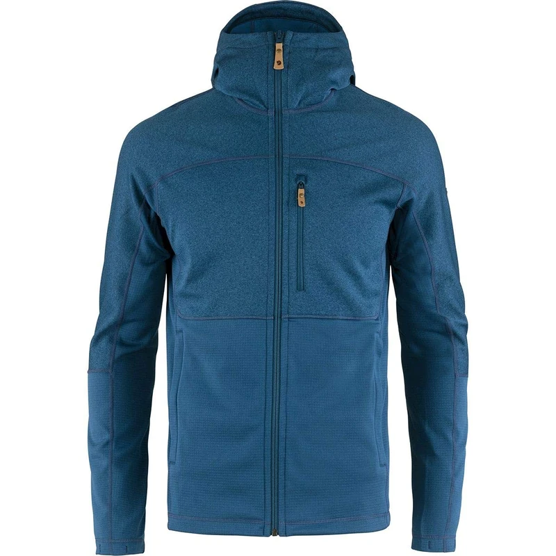 Fjällräven F82257-520 Abisko Trail Fleece, Men, Uncle Blue, XL