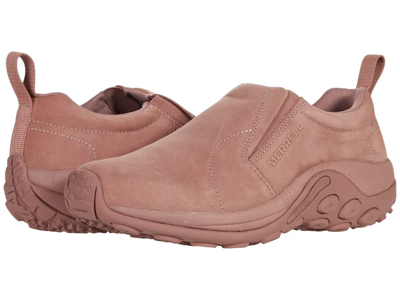 Merrell Jungle Moc Leather Waterproof Ice+ Moccasin - Burlwood 9 UK