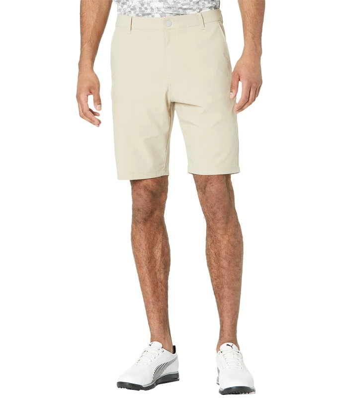 PUMA Men's Jackpot 2.0 Short, 10" Golf, White Pepper, 42 Regular