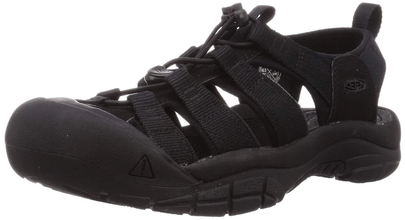 KEEN Men Newport H2, Triple Black, 16