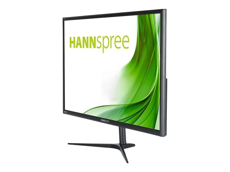 HANNspree HC270PPB 1080p Full HD 27 Inch 16:9 LED Backlight Desktop Monitor with Display Port, HDMI and VGA Inputs and Low Blue Light Mode - Black