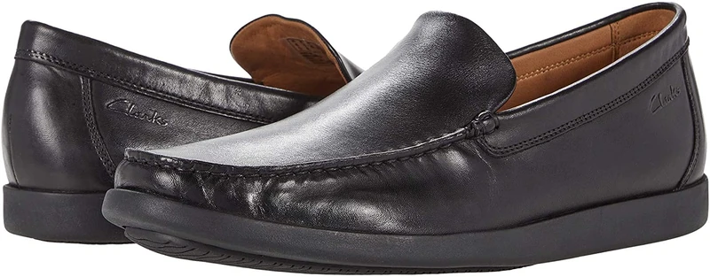 Clarks Ferius Creek, Mule, Black Leather,