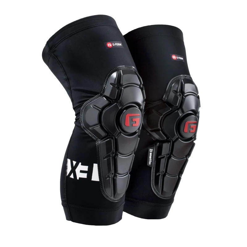 G-Form Pro-X3 Mountain Bike Knee Guards - Knee Pads for Men & Women - Black, Youth Large/X-Large