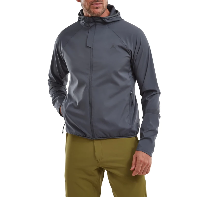 Altura All Roads Men's Lightweight Cycling Jacket: Lightweight, windproof, water-resistant, breathable, rear pocket, and reflective trim