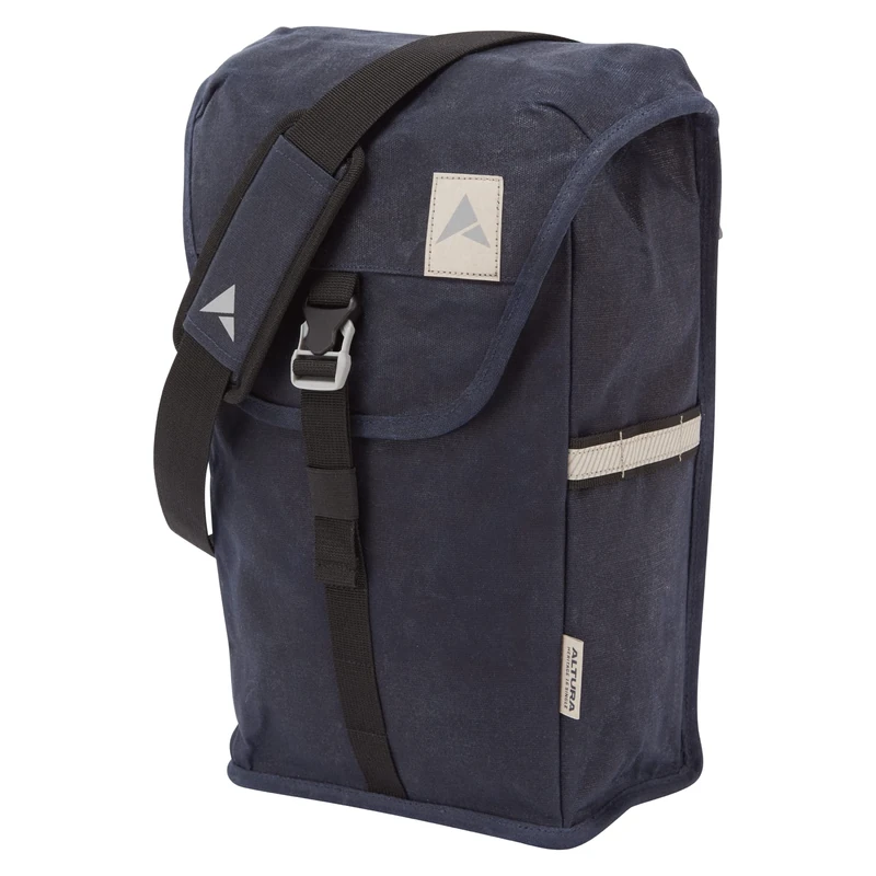 Altura Heritage 40 Litre Water Repellent Cycling Panniers (Pair) - Navy - 40 Litre (Collectively)
