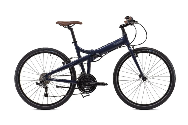 Bickerton Docklands 1824 Folding Bike - Lightweight Adult 8 Speed, 26" Classically Designed Fold Up, Compact & Reliable, Quick & Easy Fold