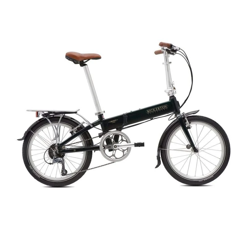 Bickerton Argent 1808 Folding Bike - Lightweight Adult 20" Bicycle With 8 Speed Gear Range, Classically Designed, Compact & Reliable, Quick & Easy Fold