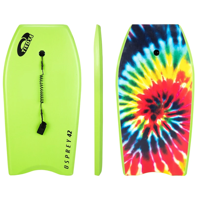 Osprey 42 inch Bodyboard for Adults with Leash - Green