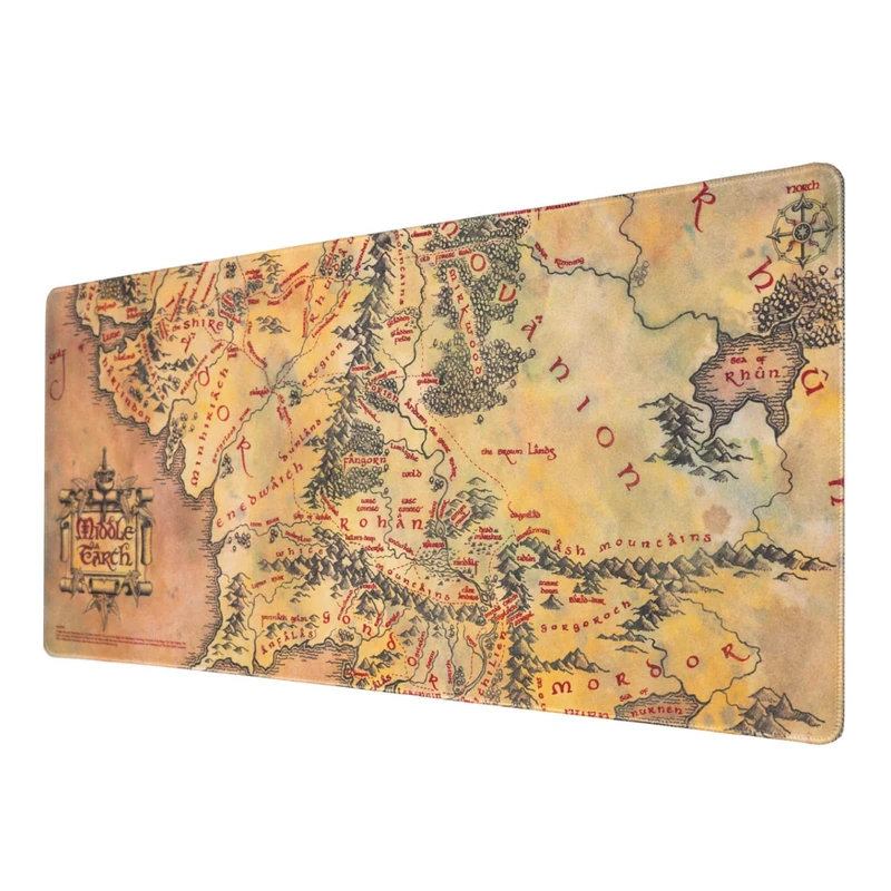 Grupo Erik Large Mouse Mat - The Lord Of The Rings Gifts | Gaming Mouse Pad XXL 80 x 35 cm - 31.5 x 13.8 in, Desk Mat Large, Gaming Desk Accessories | LOTR Gifts under 20 Pounds - Image 1