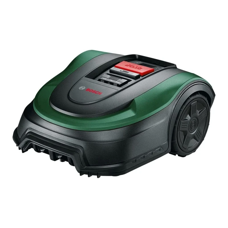 Bosch Home and Garden Indego XS 300 Robot Lawnmower (with Built-in 18 V Battery, Charging Station Included, Cutting Width 19 cm, Maximum Mowing Capacity 300 m², in Cardboard Packaging)