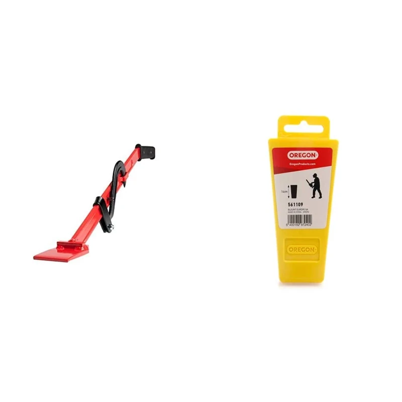 Oregon 536304 Heavy Duty Tree Felling Lever, 80 cm & 561109 Plastic Tree Felling Wedge