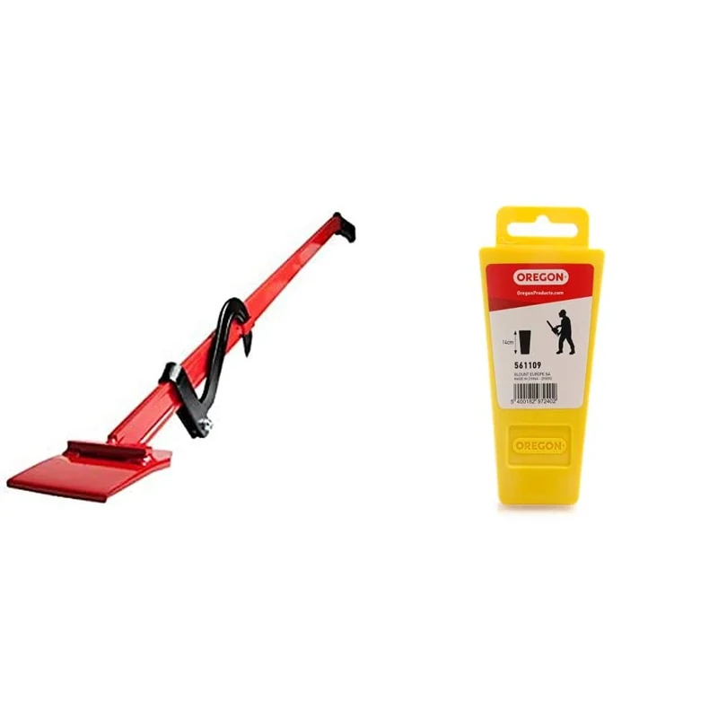 Oregon 536305 Long Handle Heavy Duty Tree Felling Lever, 130 cm & 561109 Plastic Tree Felling Wedge
