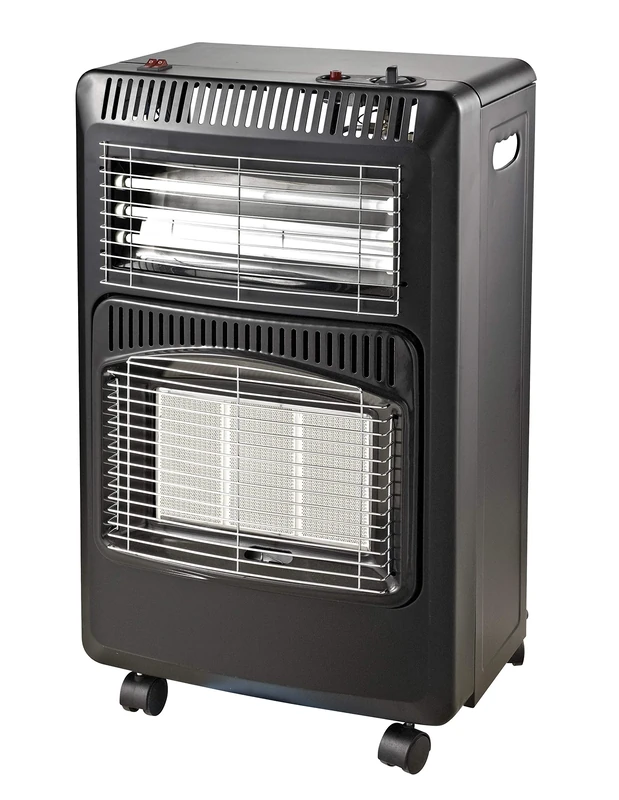 Home>it Gas Heater, Collapsible, 4.2 kW with Swedish Regulator + Electric Fan Heater